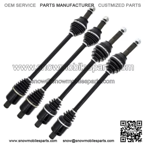 Front Rear CV Axle Kit for Polaris Ranger 1000 Crew XP EPS 1337122 1337121