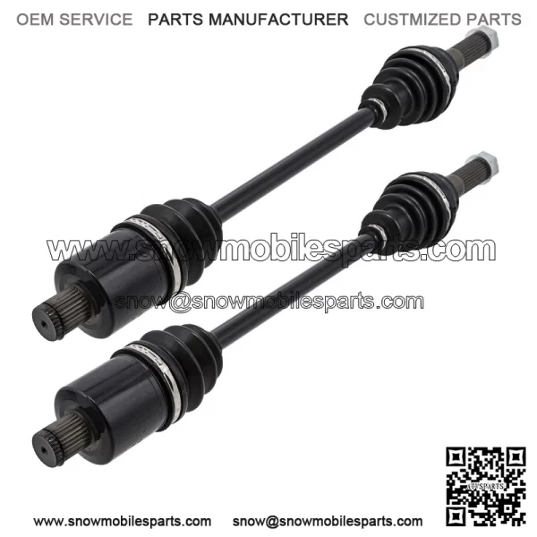 Front & Rear Left Right Axle Rebuild Kit for Polaris Ranger Crew 800 - Image 3