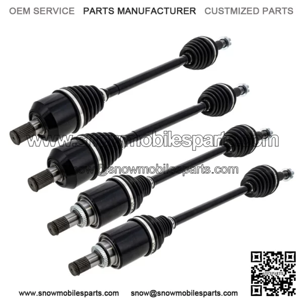 Front Rear CV Axle Kit For Honda Talon 1000X-4 44250-HL6-AF1 42220-HL6-A02 - Image 2