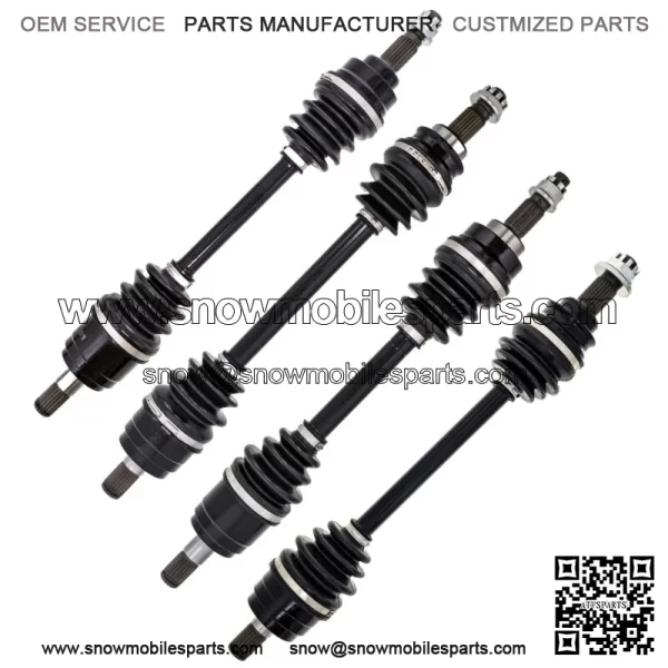Front Rear CV Axle Kit For Honda Rincon 650 680 TRX650FA 44250-HN8-A43