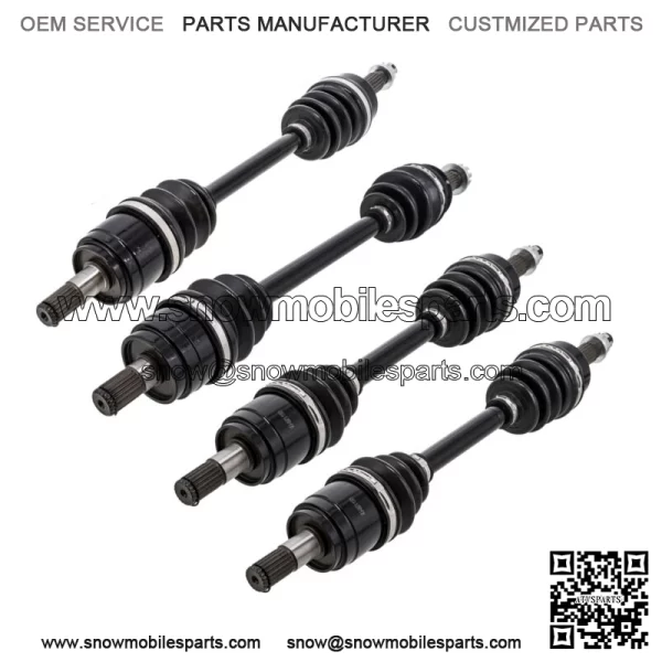 Front Rear CV Axle Kit For Honda Rincon 650 680 TRX650FA 44250-HN8-A43 - Image 2