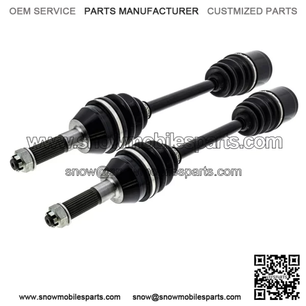 Front Rear CV Axle Kit for Polaris Ranger 570 Crew 1336966 1334361 - Image 3