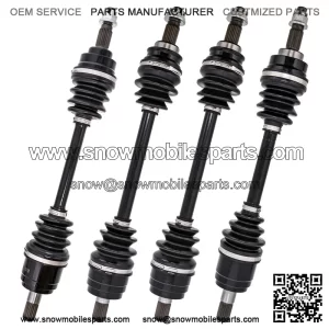 Front & Rear Left Right Axle Kit for Honda Rincon TRX650 TRX680