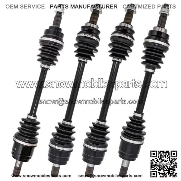 Front & Rear Left Right Axle Kit for Honda Rincon TRX650 TRX680