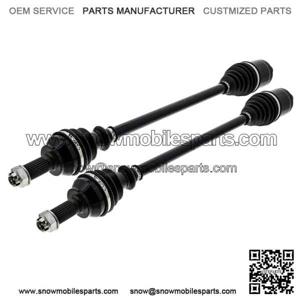 Front Rear CV Axle Kit for Polaris RZR XP 1000 High Lifter 1333434 1334490 - Image 2