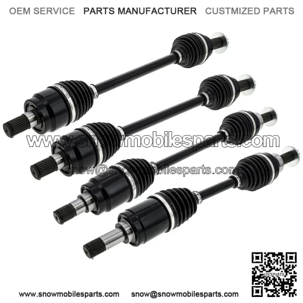 Front Rear CV Axle Kit for Honda 2017-2021 Pioneer 500 44220-HL5-A01 - Image 2