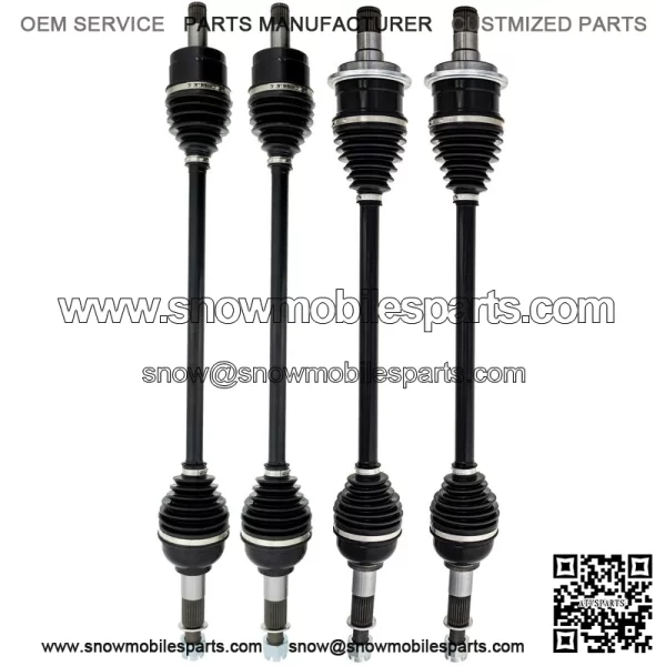 Front Rear CV Axle Kit For CFMoto Zforce 950 HO EX 5BY0-270200 5BY0-280300