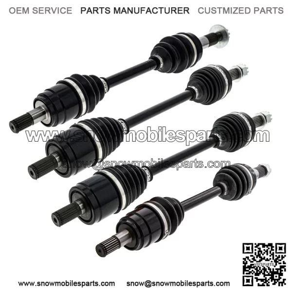 Front Rear CV Axle Kit For Honda Rancher 420 42250-HR6-A62 44220-HR3-A21 - Image 2