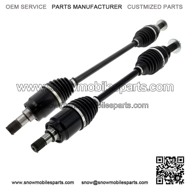 Front Rear CV Axle Kit For Honda Pioneer 700 700-4 SXS700M2 44220-HL3-A01 - Image 2