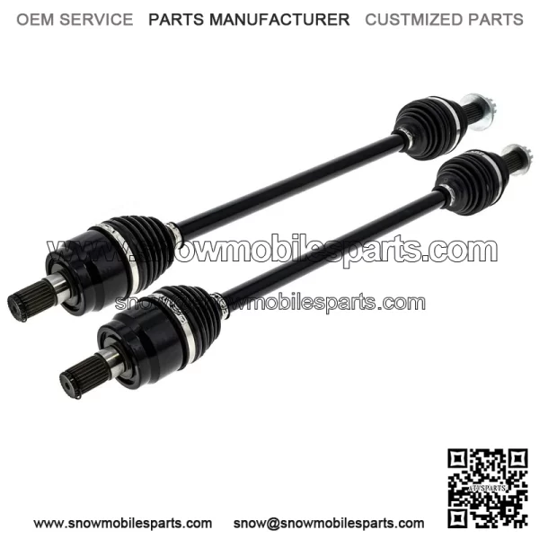 Front Rear CV Axle Kit For Honda Pioneer 700 700-4 SXS700M2 44220-HL3-A01 - Image 3