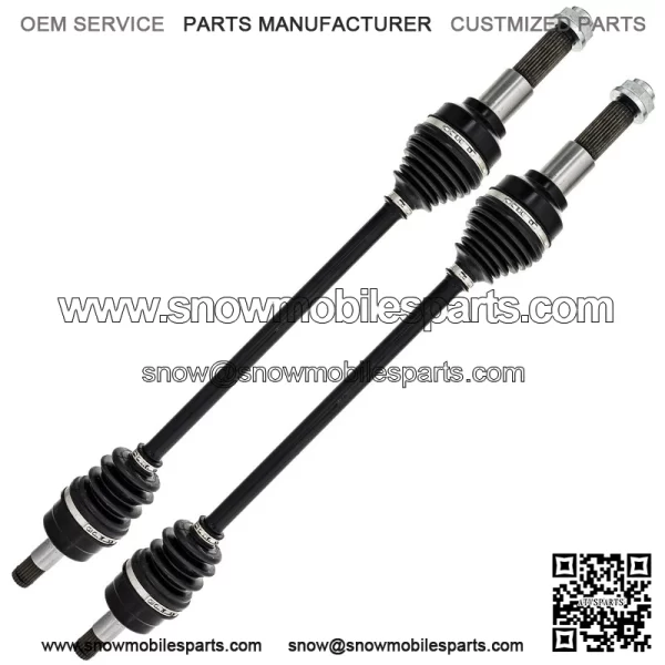 Front CV Axle Drive Shaft for Yamaha Viking 700 VI Wolverine R-Spec 2 Pack