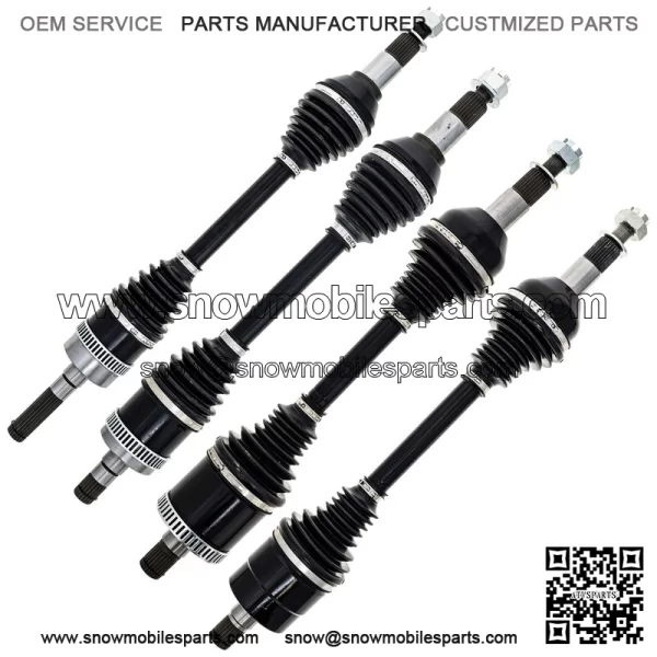 Front Rear CV Axle Kit For Can-Am Outlander T 1000 650 705402241 705402242