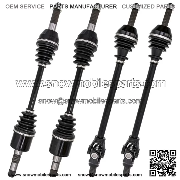 Front & Rear Left Right Axle Combo Kit for Polaris Ranger 500 1380230