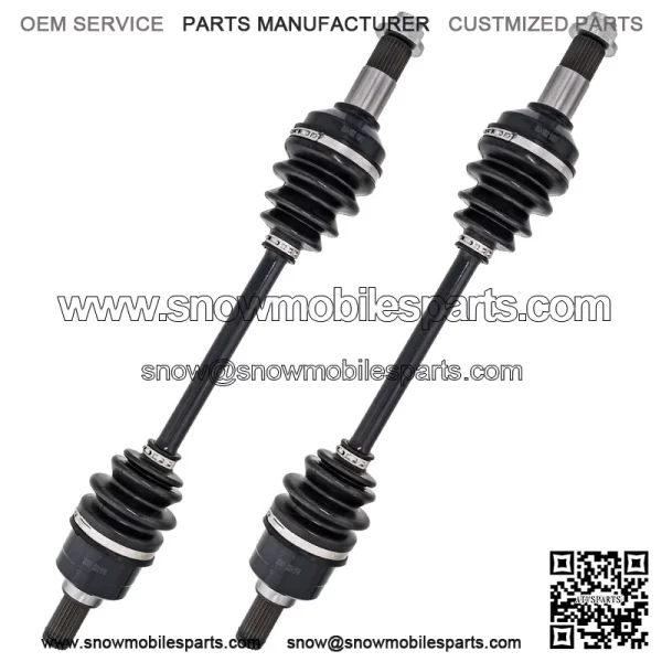 Complete Front Rear CV Axle Set for 2014-2015 Yamaha Grizzly 700 - Image 5