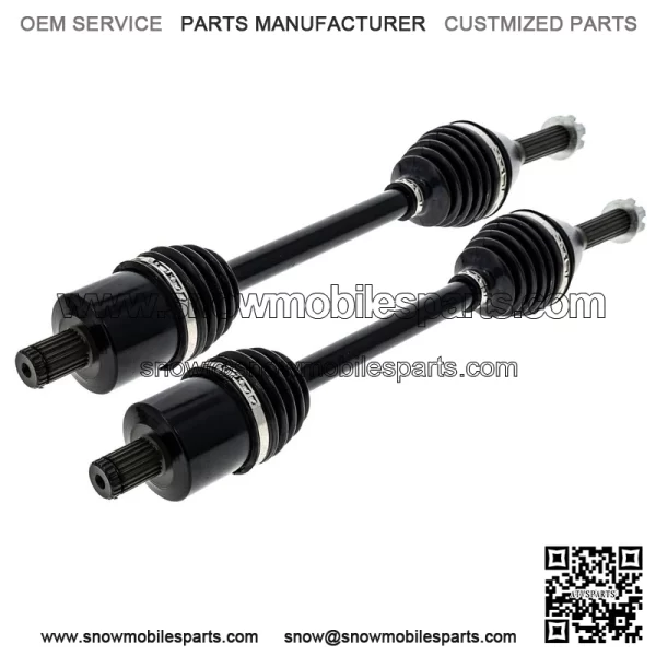 Front Rear CV Axle Kit for Polaris Sportsman 570 6x6 1333752 1333754 - Image 3