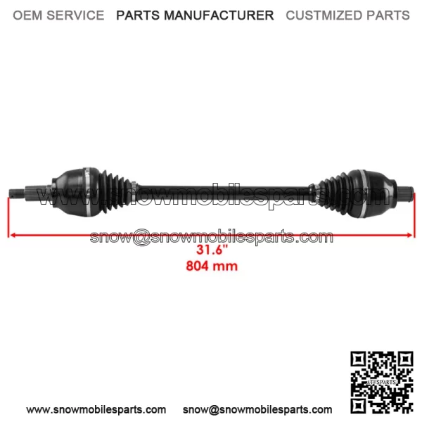 Rear CV Joint Axle For Polaris RZR Pro XP 4 2020-2025  Left Or Right - Image 2