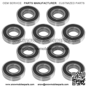 6206-28-2RS 6206-28 2RS 6206/28-2RS Rubber Sealed Ball Bearings 28x62x16