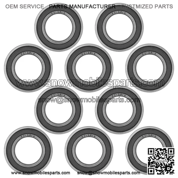69-22-2RS 69/22-2RS 69/22 Single Row Rubber Sealed Ball Bearings 22x39x9 - Image 5