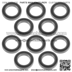 6907-2RS 61907RS 6907DDG8C4 S6NS Deep Groove Sealed Ball Bearings 35x55x10