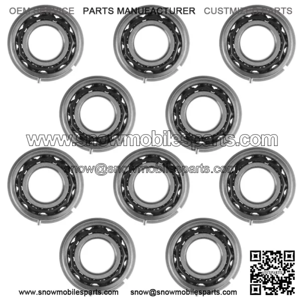 Ball-D/R Iron Wing Bearing 25X57.9X20.6 Ball D/R Bearings 0832-107 0832107 - Image 3
