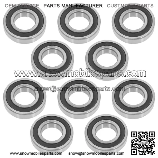 6207-2RS 6207 2RS 62072RS 180207 RS Rubber Seal Ball Bearings 35x72x17