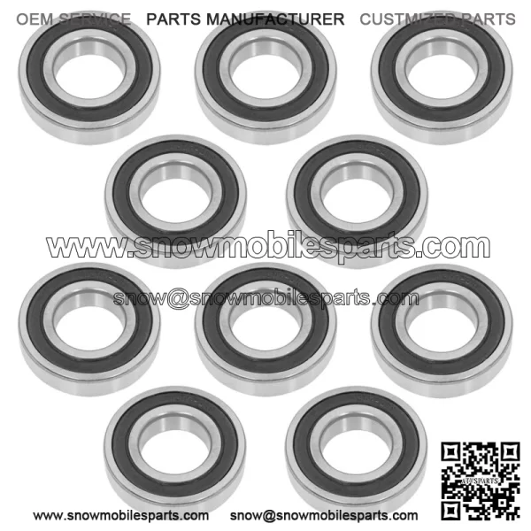 6207-2RS 6207 2RS 62072RS 180207 RS Rubber Seal Ball Bearings 35x72x17 - Image 3
