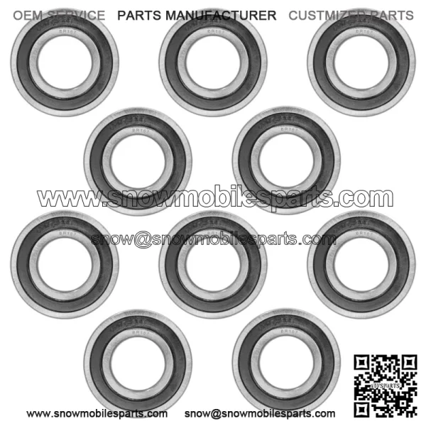 6207-2RS 6207 2RS 62072RS 180207 RS Rubber Seal Ball Bearings 35x72x17 - Image 4