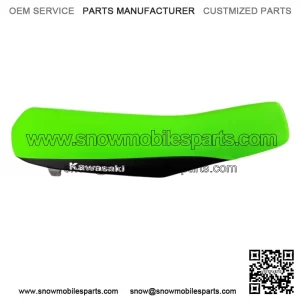 53066-0455-49F 2015-2023  KAWASAKI KX85 KX 100 KX112 SEAT ASSEMBLY GREEN/BLACK
